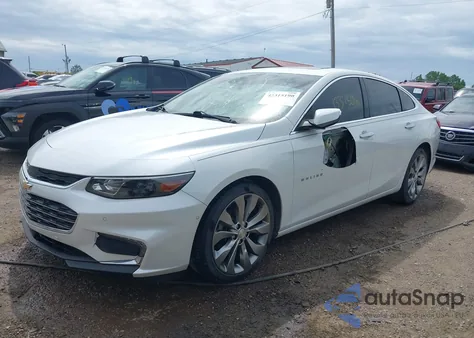 2017 Chevrolet Malibu Premier z USA, uszkodzony, nr VIN 1G1ZH5SX2HF214898
